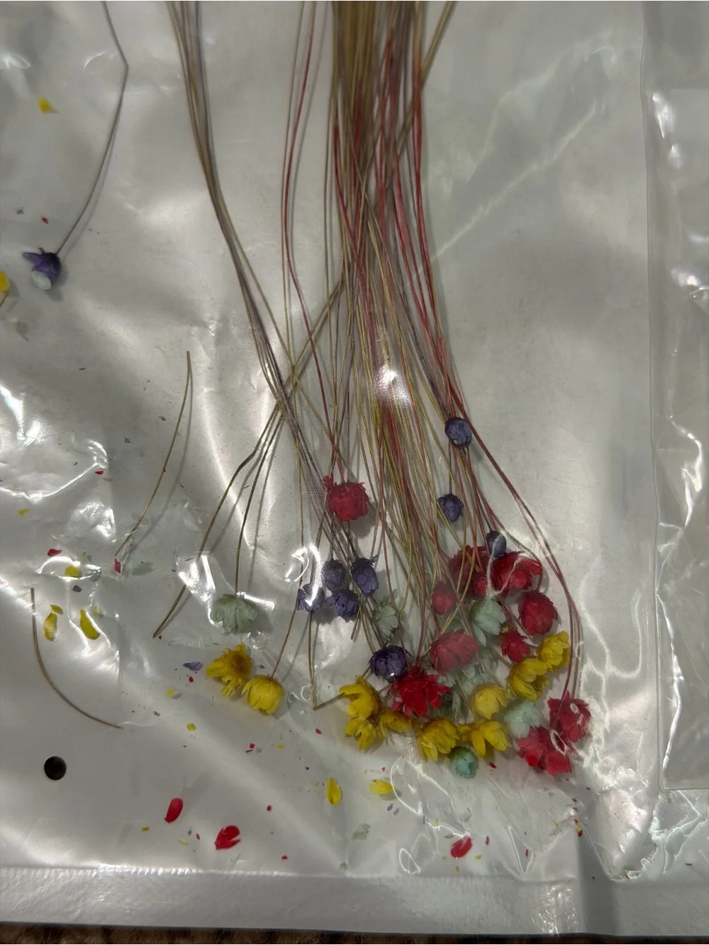 Metallic Gold Silver Leaf Flakes & Flowers Resin Glass & Charms DIY Crafting